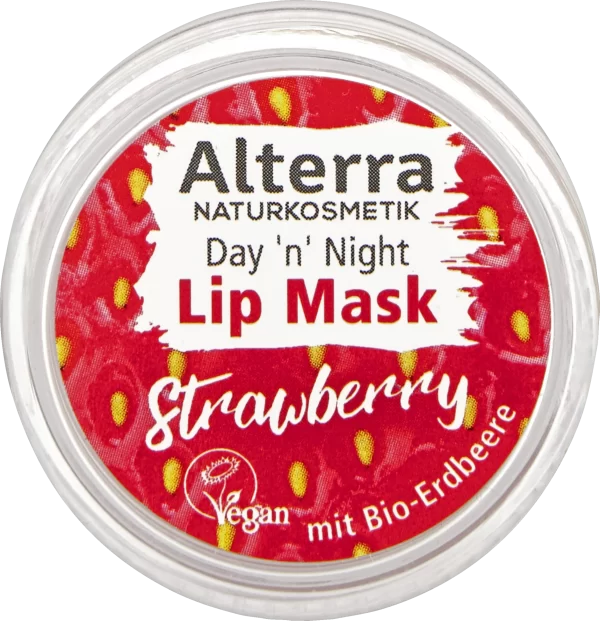 Alterra NATURKOSMETIK Day ’n‘ Night Lip Mask 01 Strawberry 1