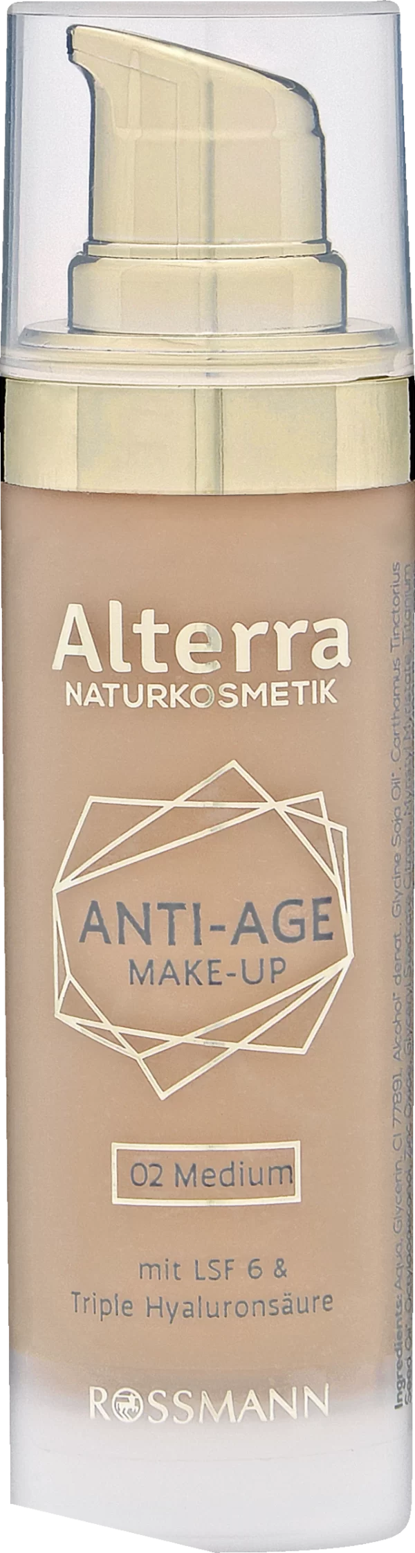 Alterra NATURKOSMETIK Anti-Age Make-up 02 – Medium 1