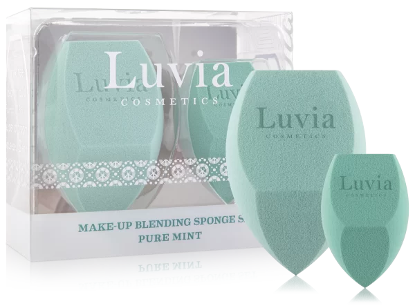 Luvia Cosmetics Prime Vegan – Body Sponge Set Mint 1