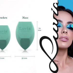 Luvia Cosmetics Prime Vegan – Body Sponge Set Mint 15
