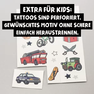 MINICO Temporäre Tattoos SET 02 27