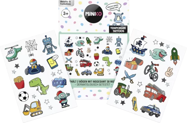 MINICO Temporäre Tattoos SET 02 4