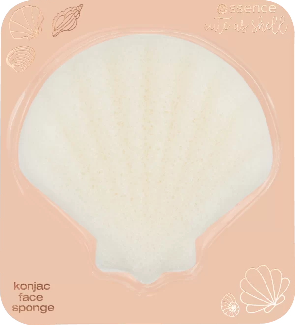Essence Cute As Shell Konjac Face Sponge 01 All About Shell-Care! 1