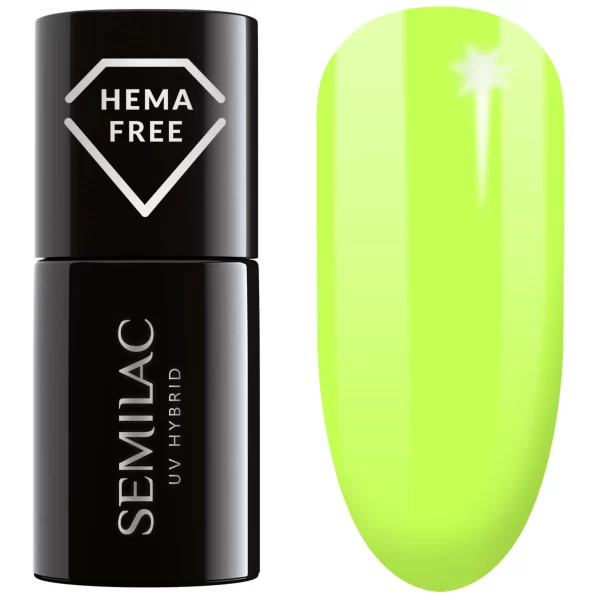 440 UV Nagellack Hybrid Semilac Energetic Lime 1