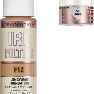 Revolution Makeup Revolution IRL Filter Longwear Foundation F12 8
